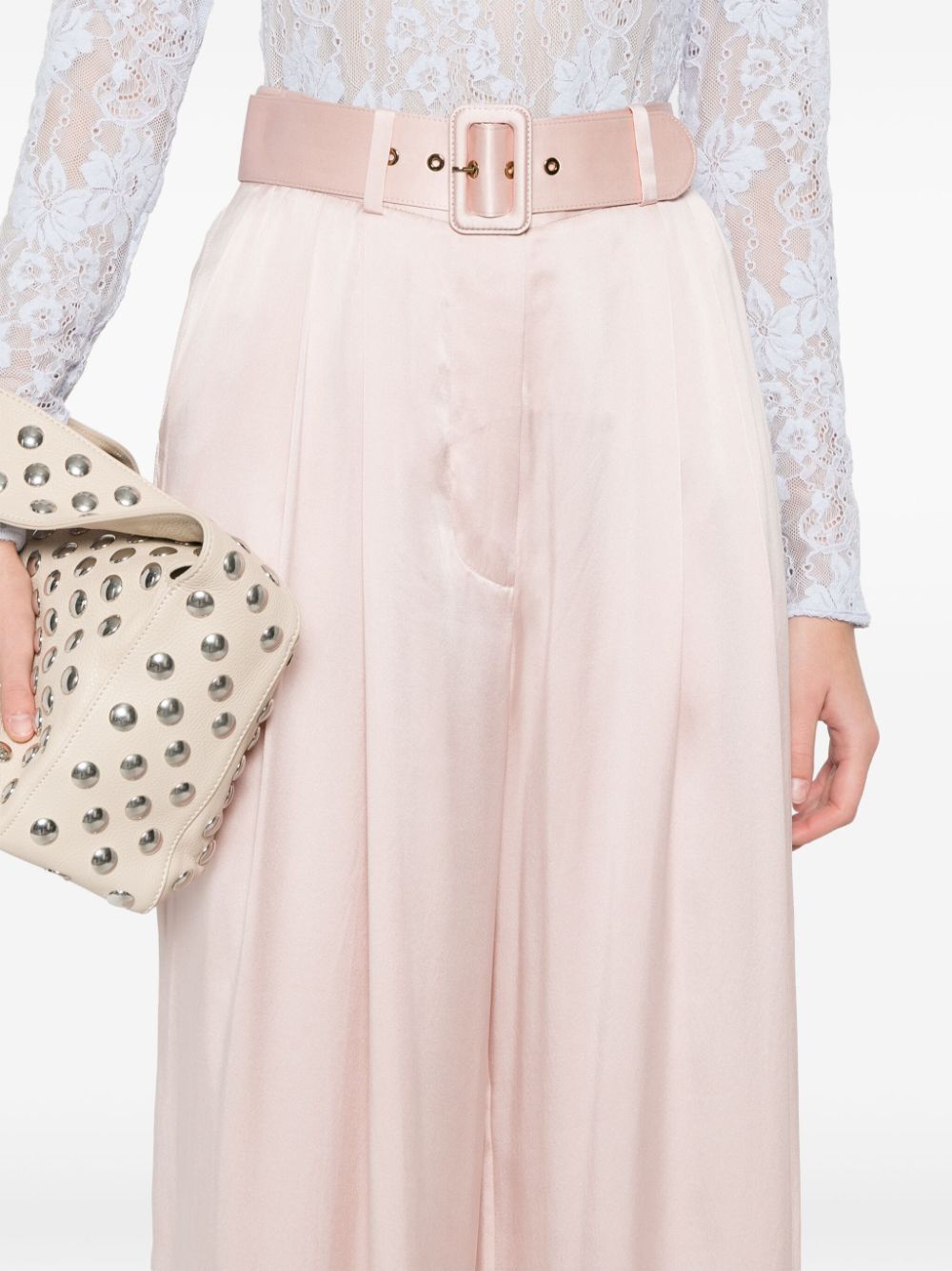 SILK PALAZZO PANTS