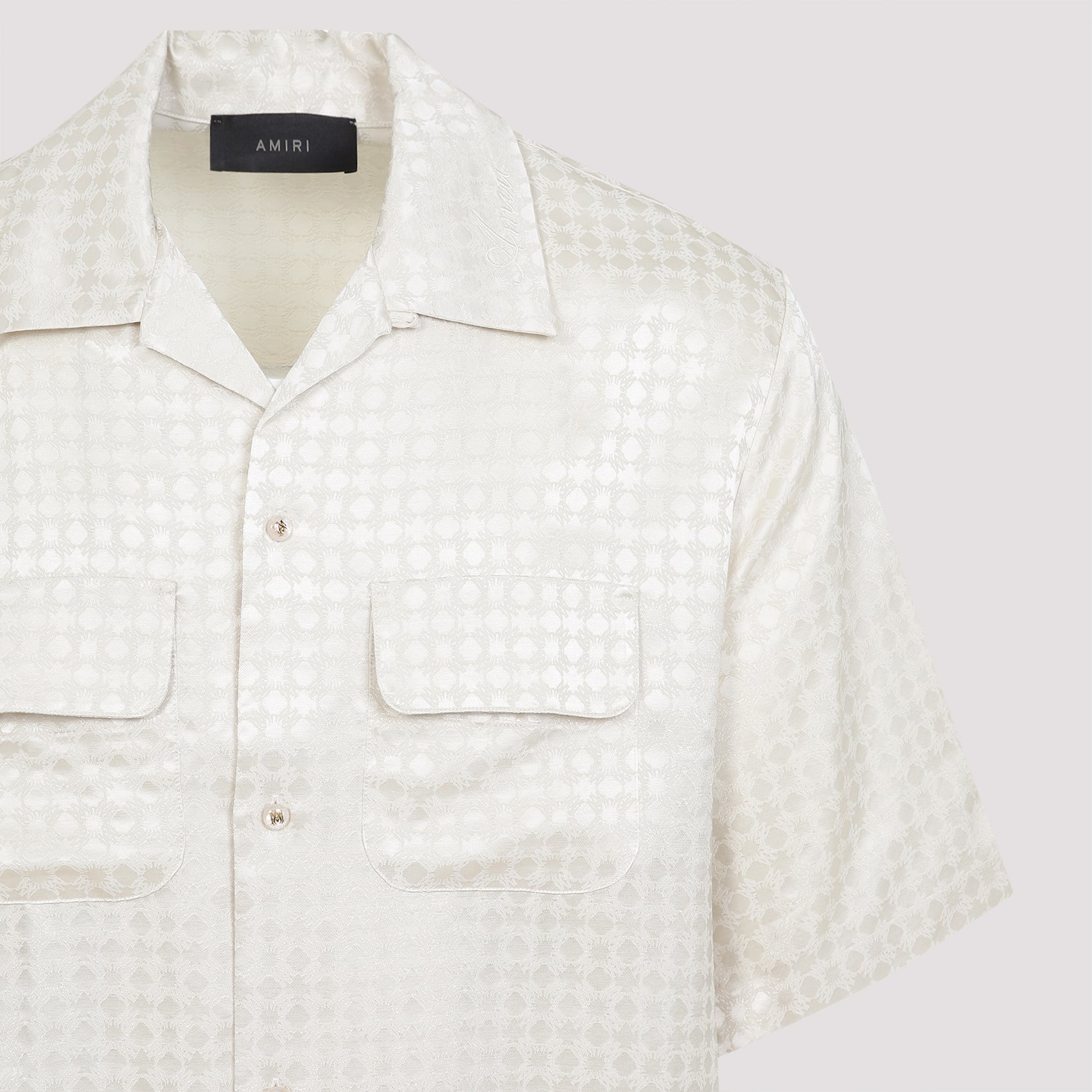 Quad Jacquard Camp Shirt