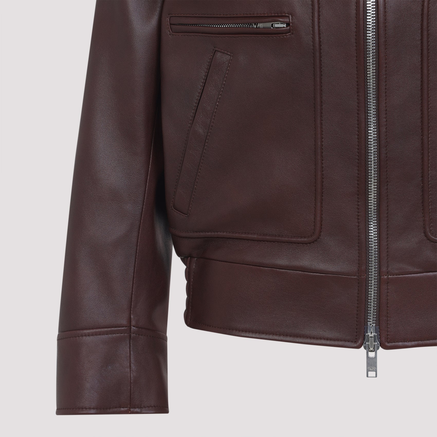 Nappa Blouson With Shearling
