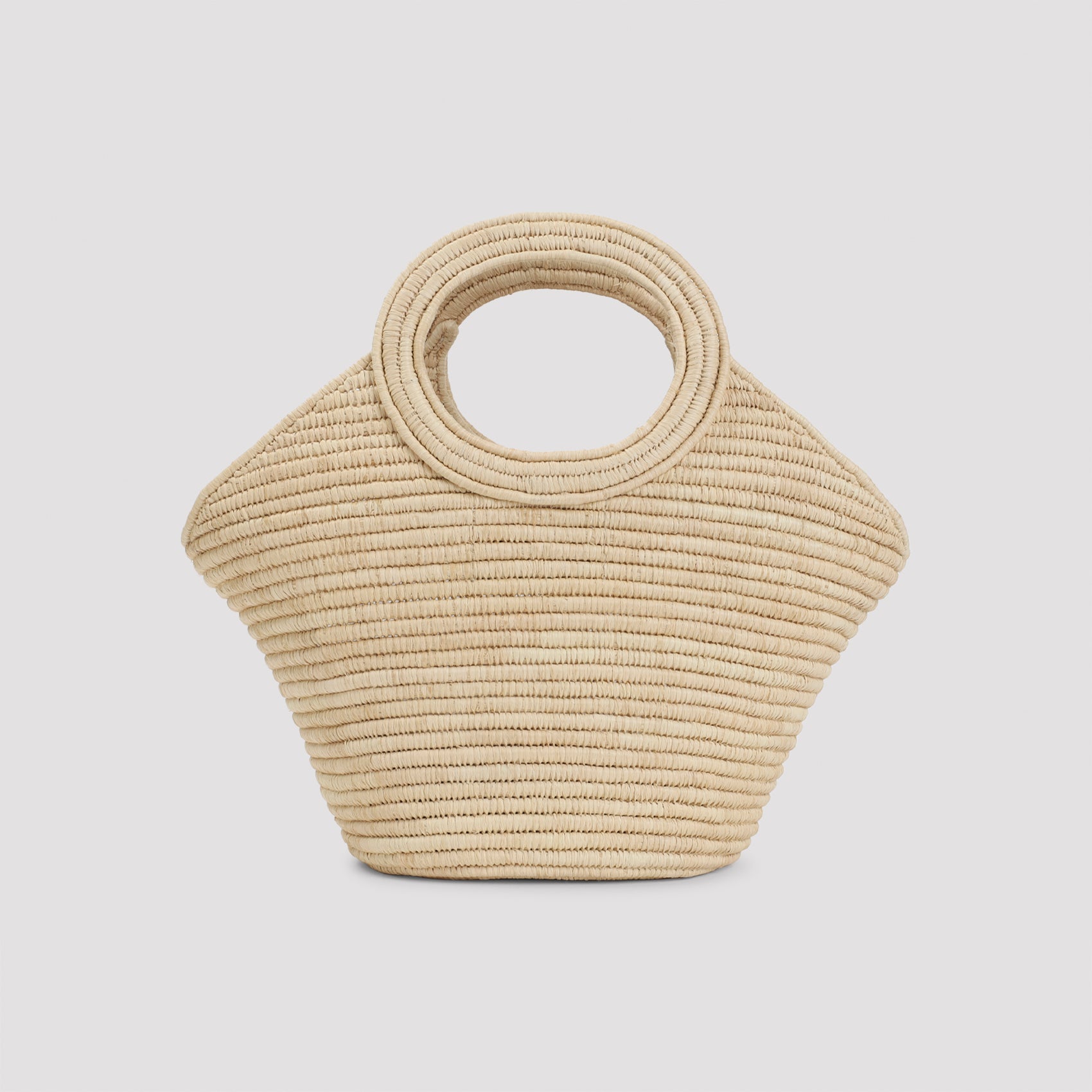 Braided Panier Shoulder Bag