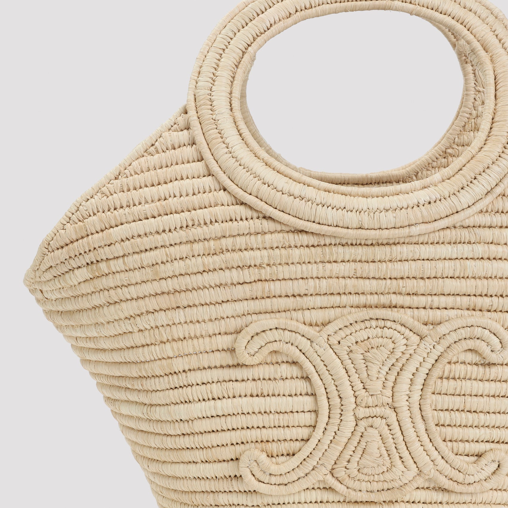 Braided Panier Shoulder Bag