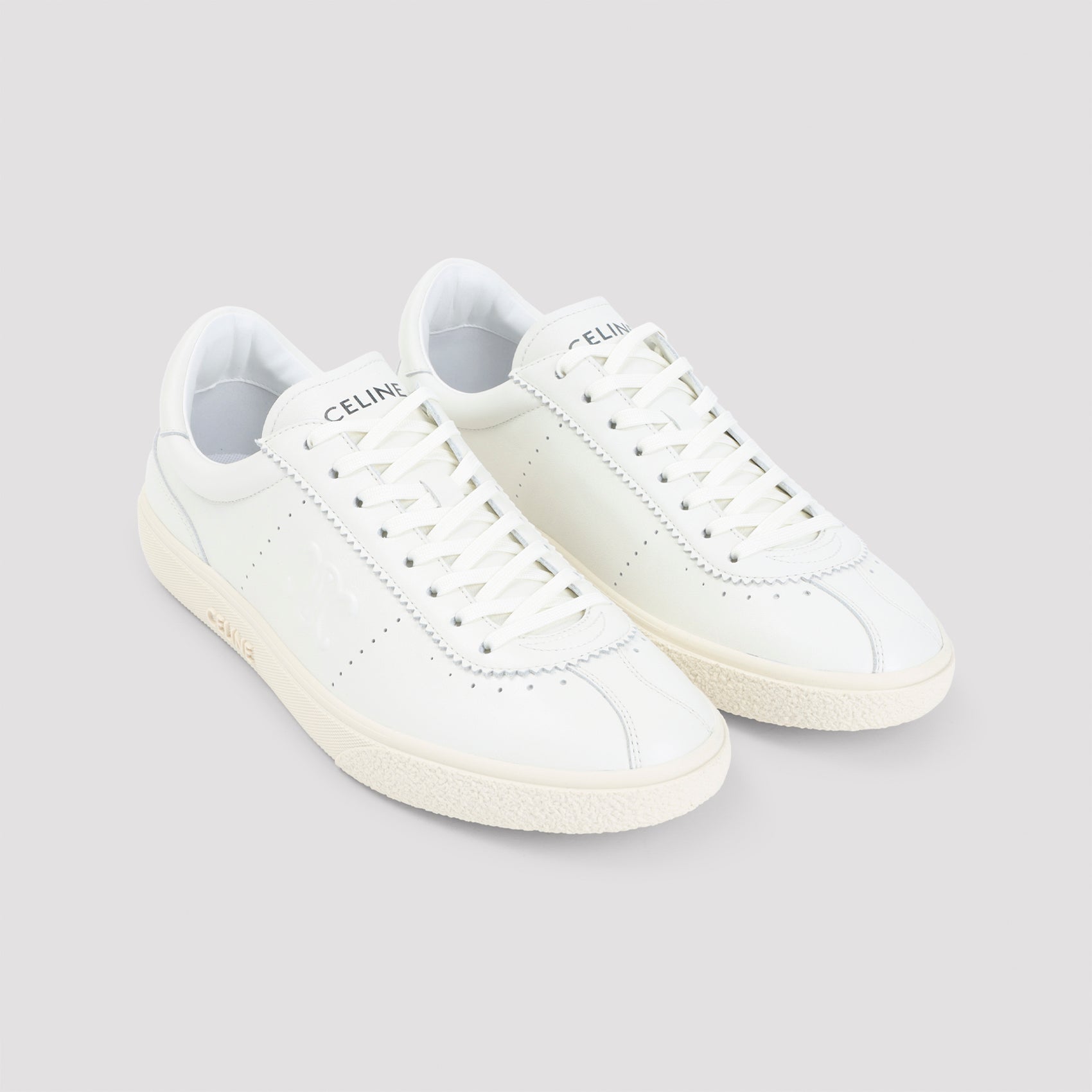 Low Lace-up Sneakers With Triomphe