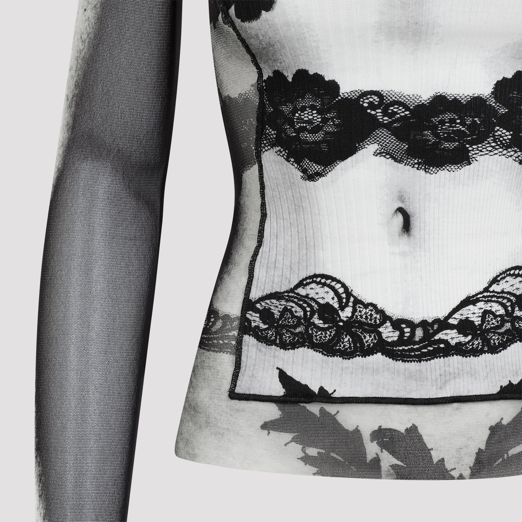 "Body Lace Mariniere" Top