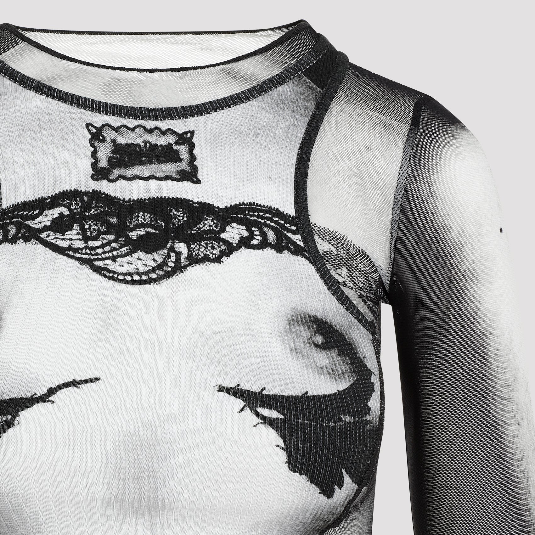 "Body Lace Mariniere" Top