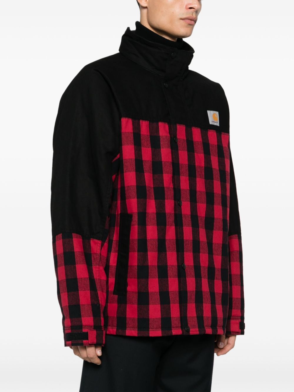 X CARHARTT CHECKED JACKET