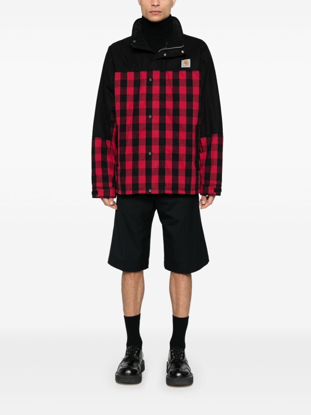 X CARHARTT CHECKED JACKET
