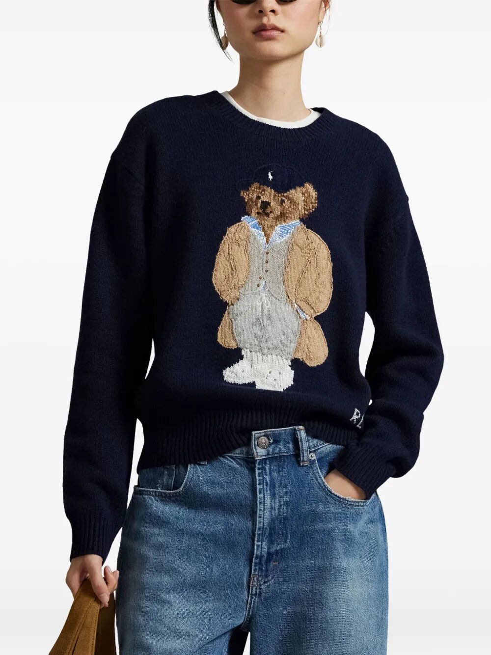 POLO BEAR WOOL AND CASHMERE JUMPER