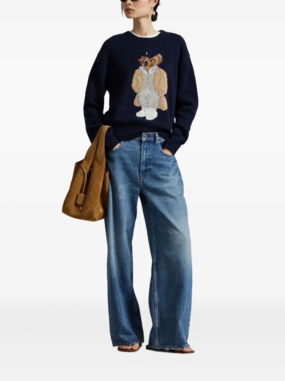 POLO BEAR WOOL AND CASHMERE JUMPER