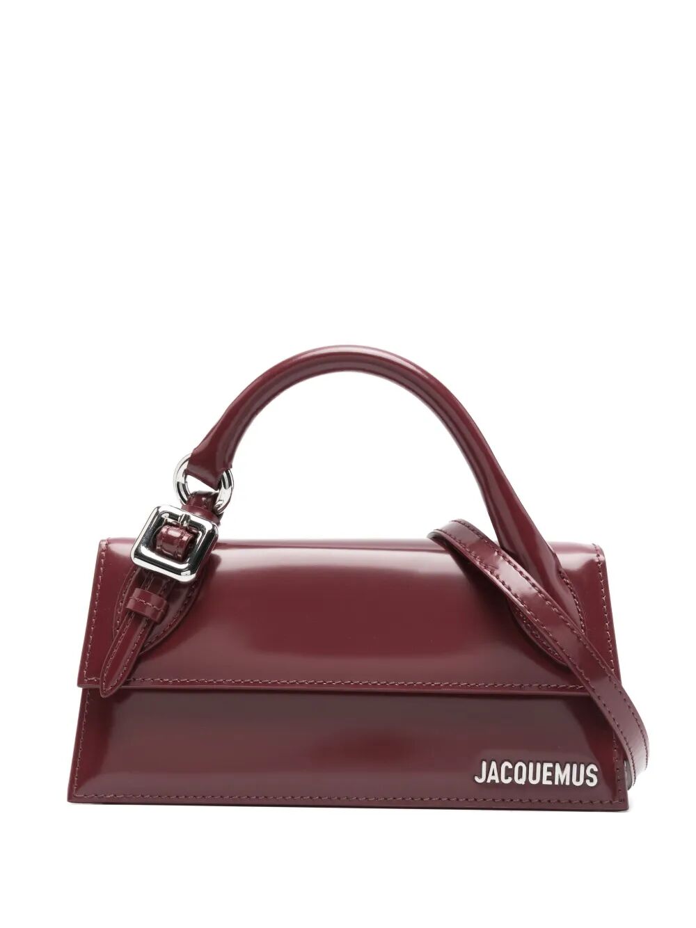 LE CHIQUITO LONG BOUCLE IN SMOOTH LEATHER