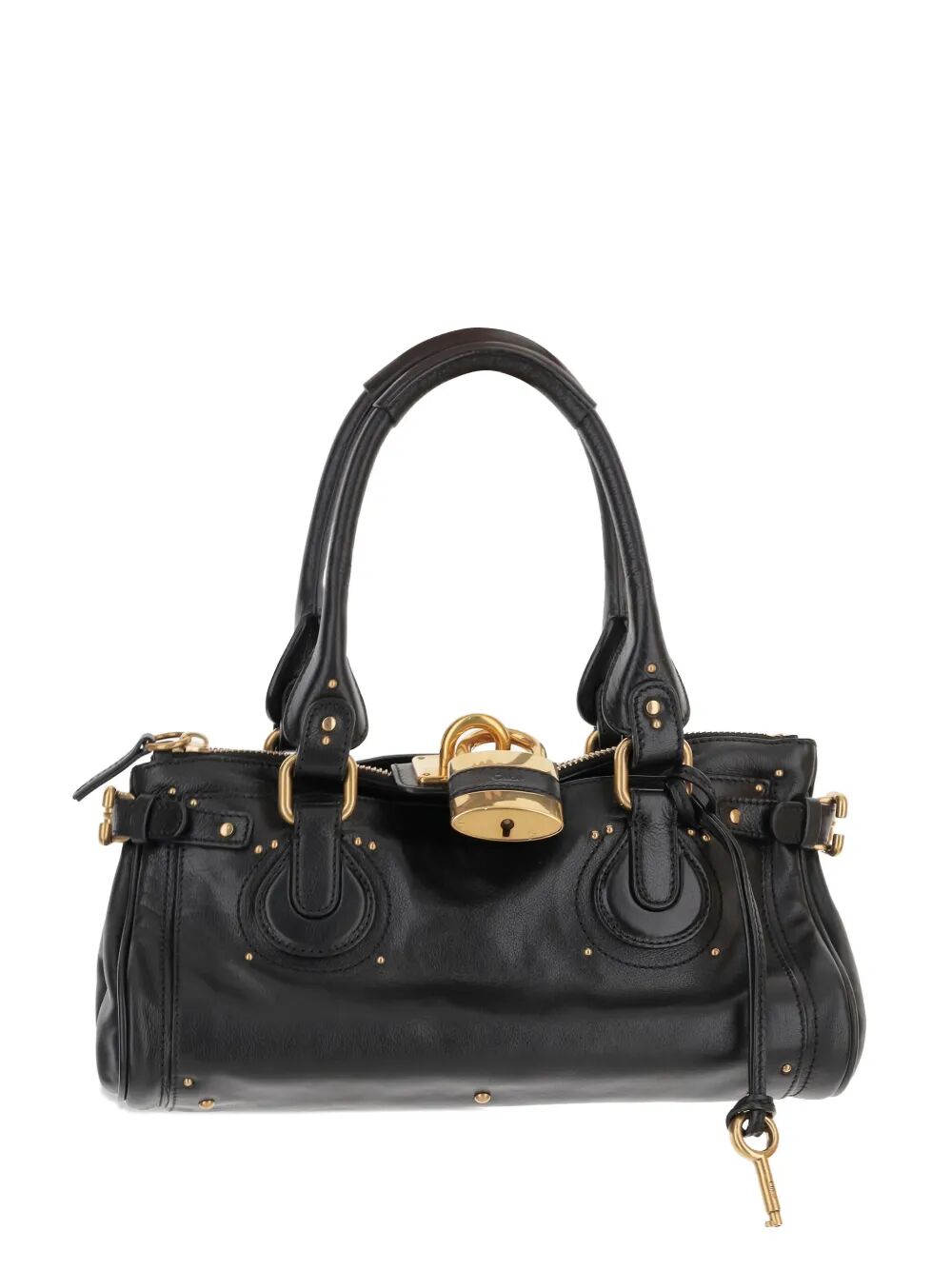 PADDINGTON BAG IN GRAINED LEATHER