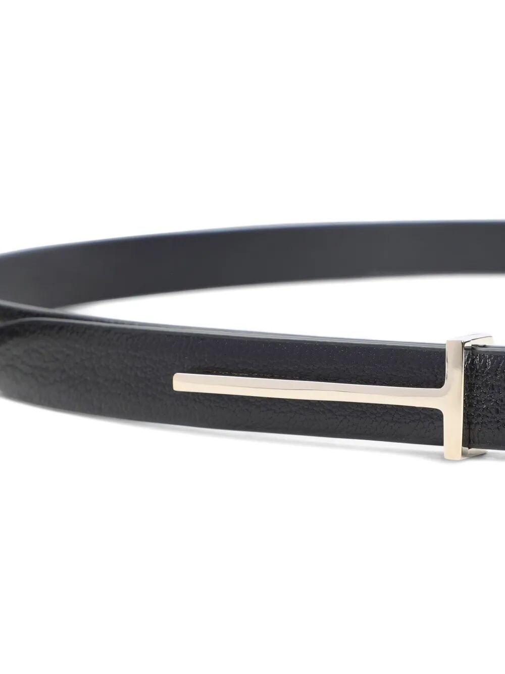 SUPPLE GRAIN LEATHER SLIM T BELT