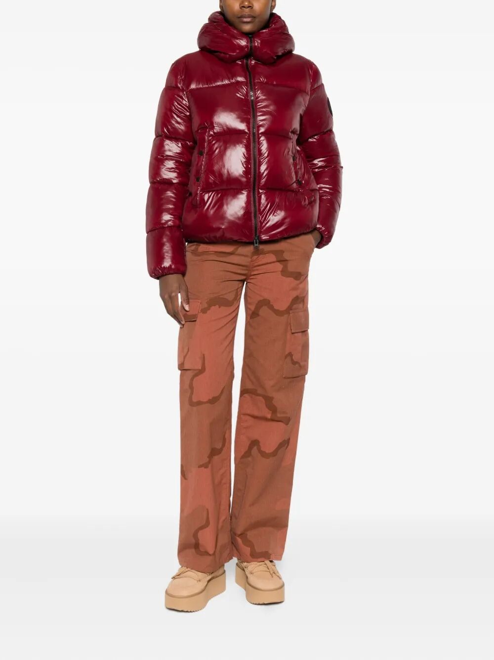 BIDDY HOODED DOWN JACKET