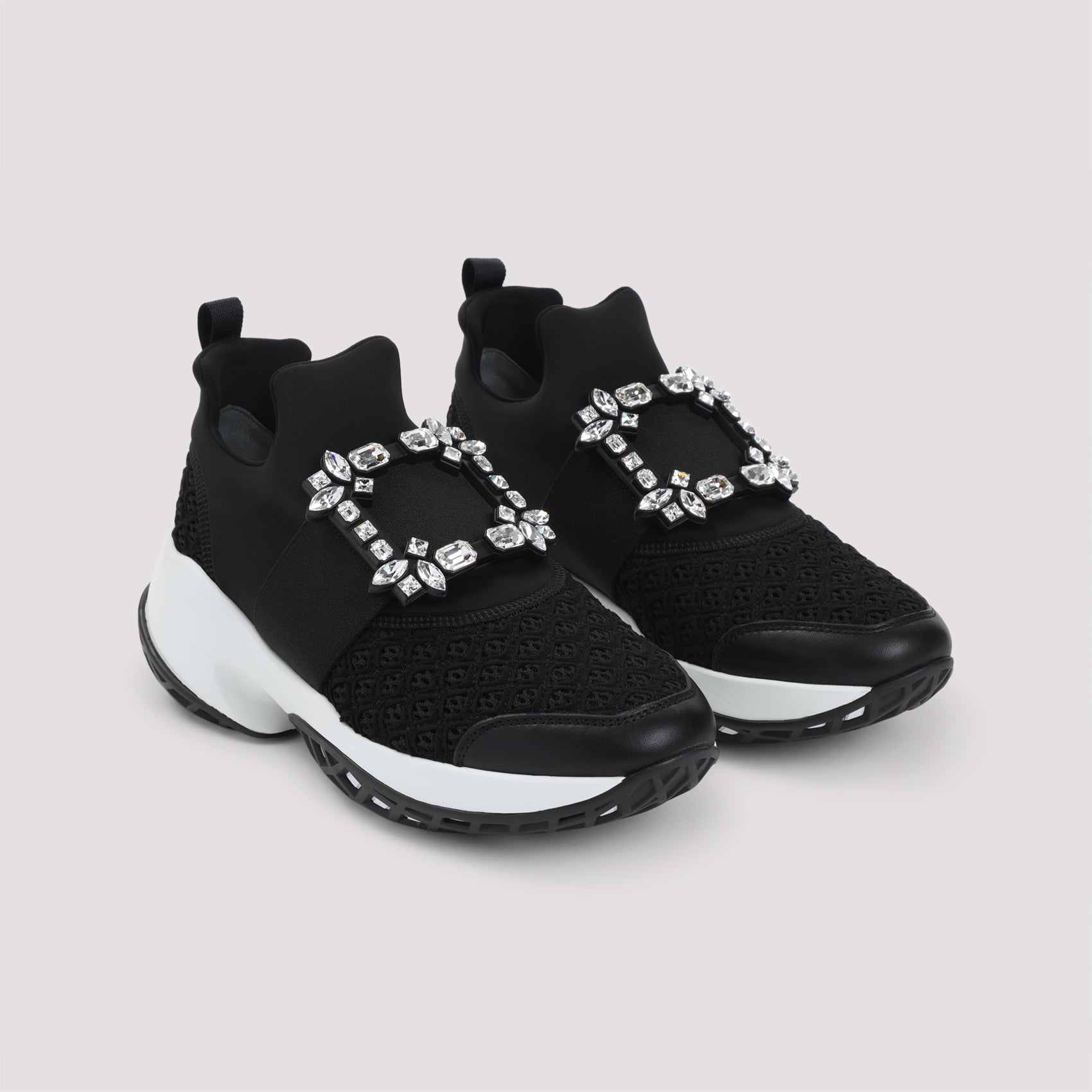 Run Strass Buckle Sneakers