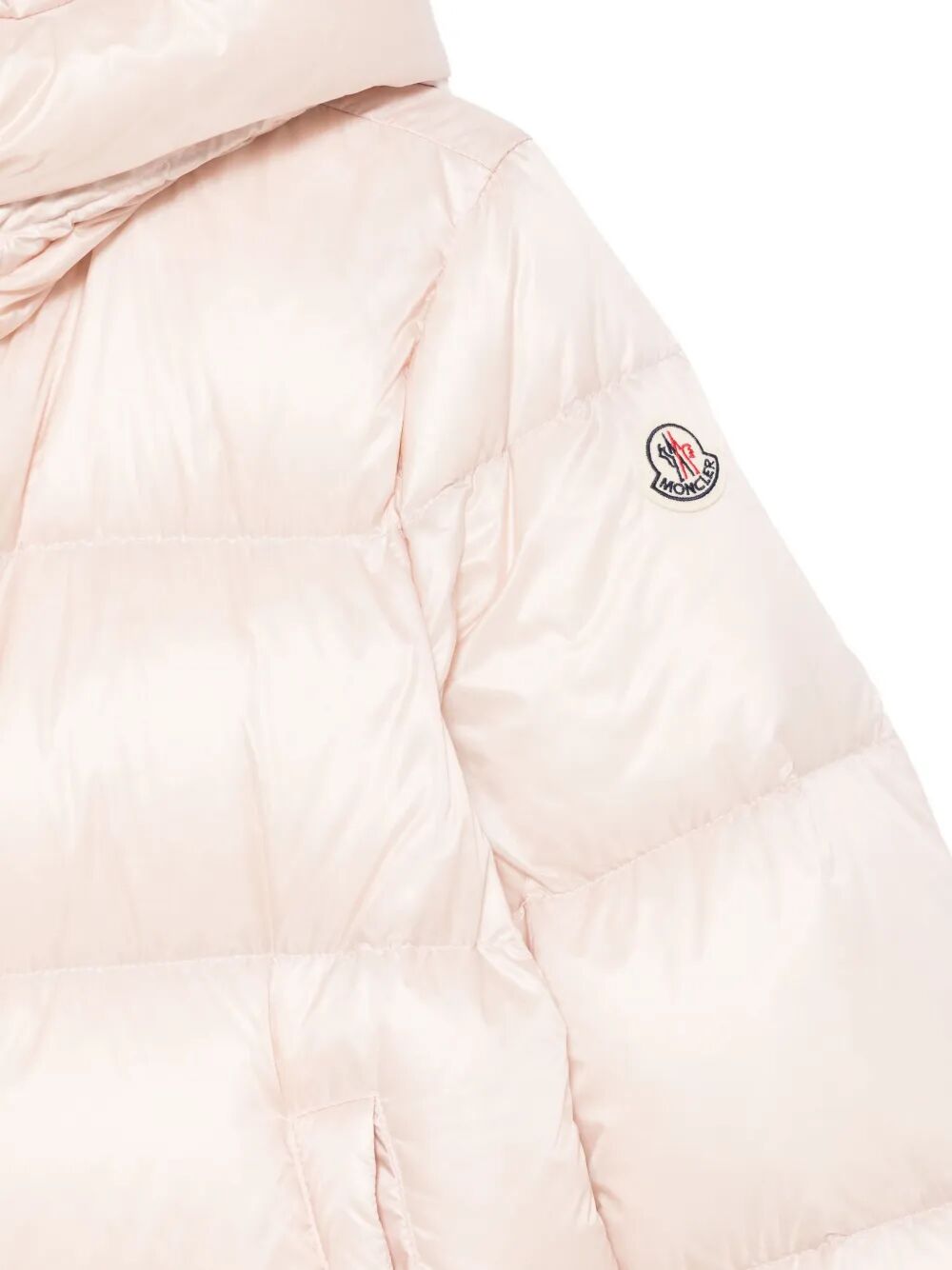 SERITTES HOODED SHORT DOWN JACKET