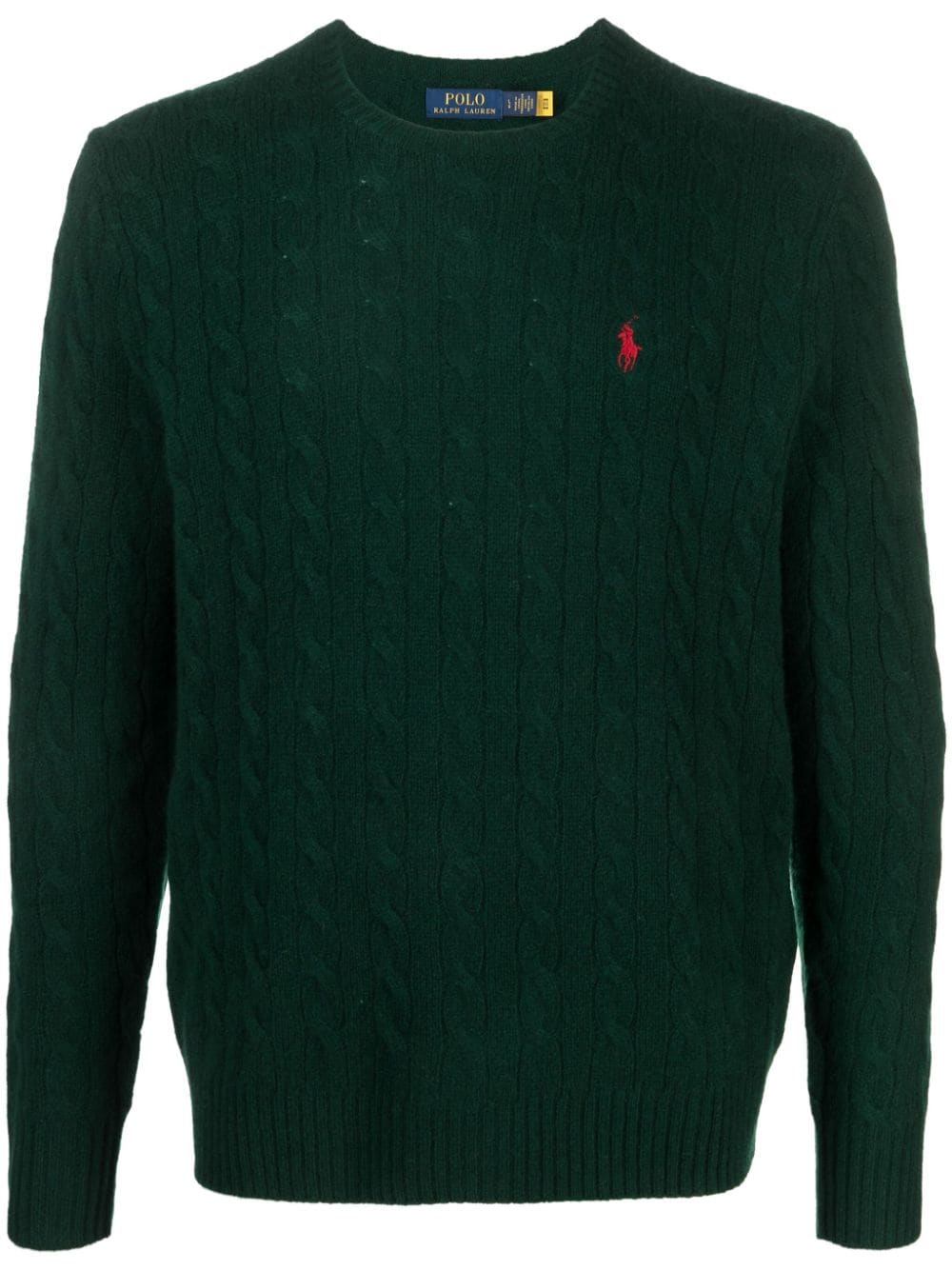 CABLE-KNIT WOOL-CASHMERE JUMPER