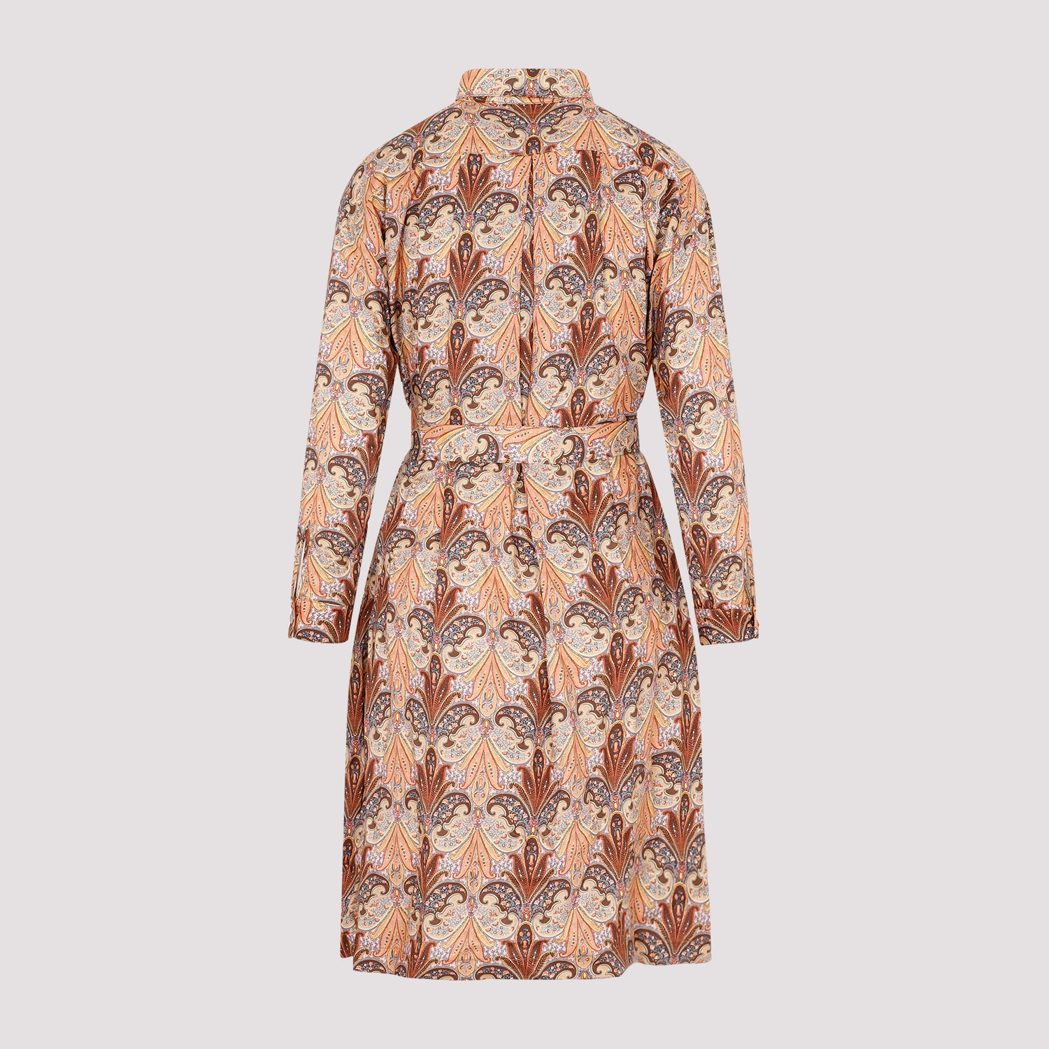 Printed Shirt Dress