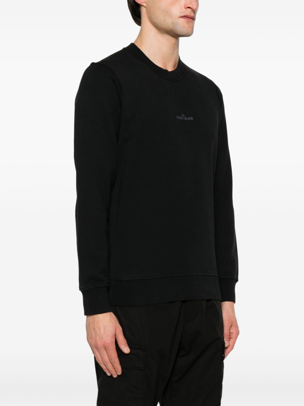 LOGO BACK PRINT CREW NECK SWEATSHIRT