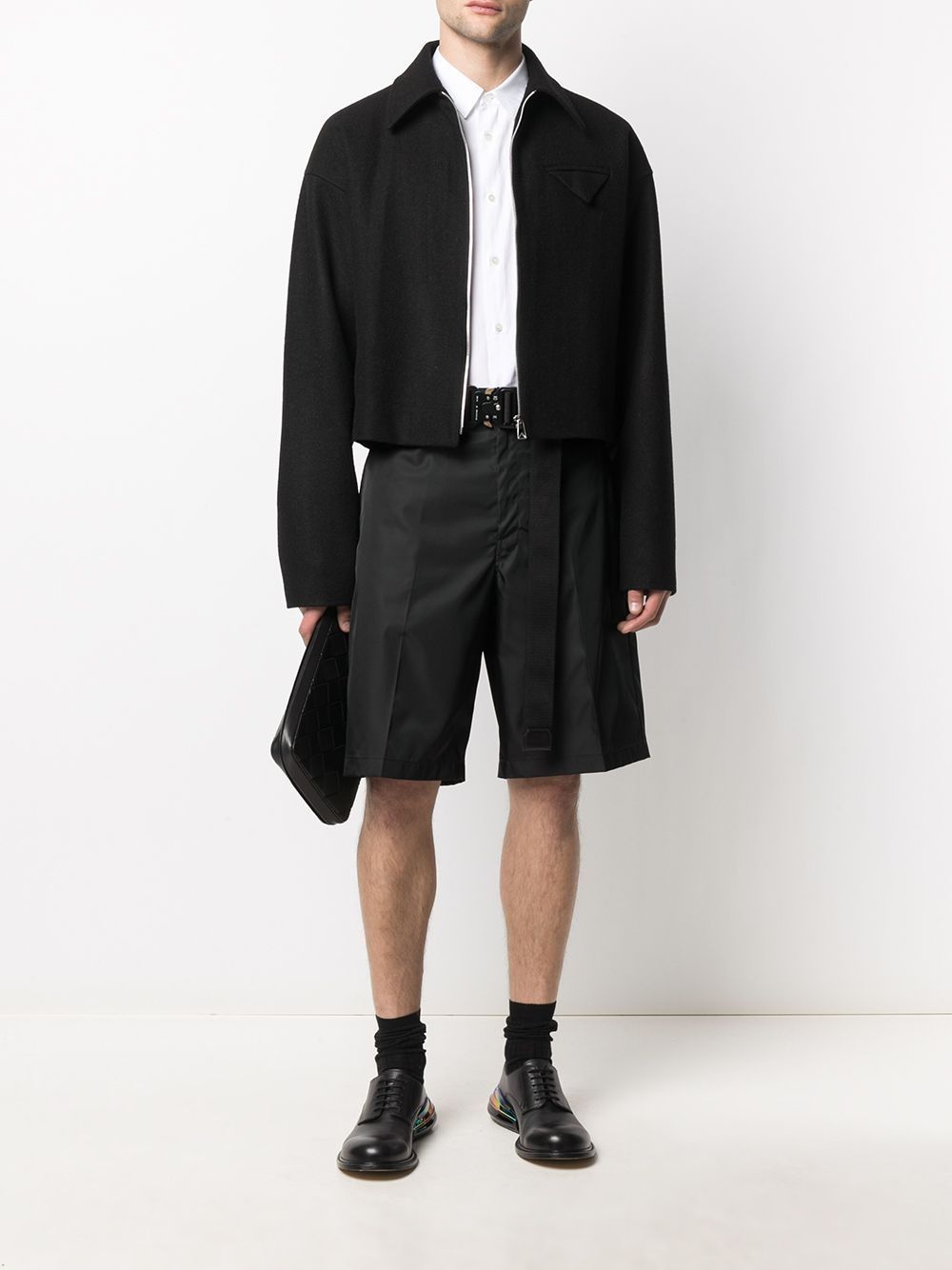 RE-NYLON BERMUDAS