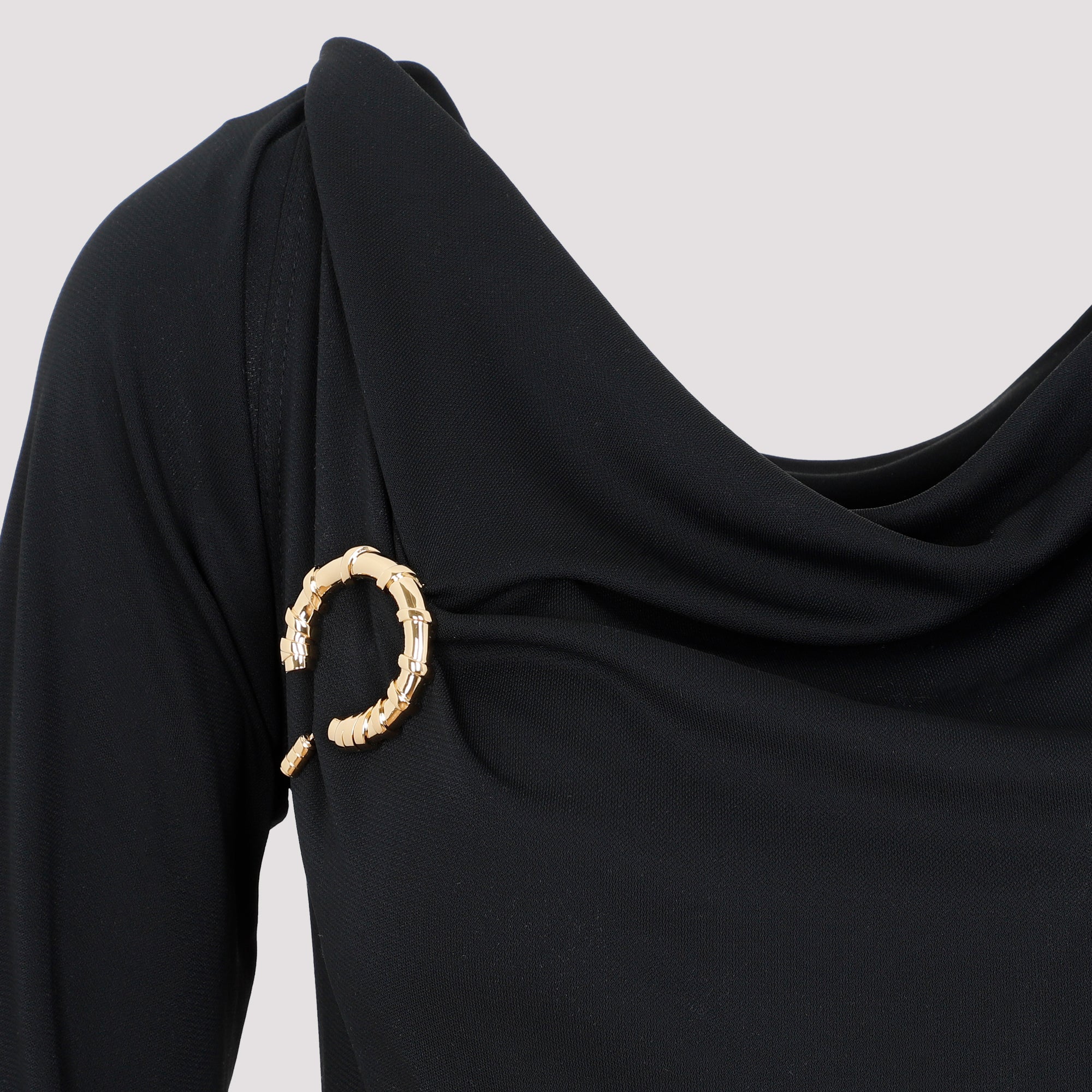 LS Drape Midi Dress