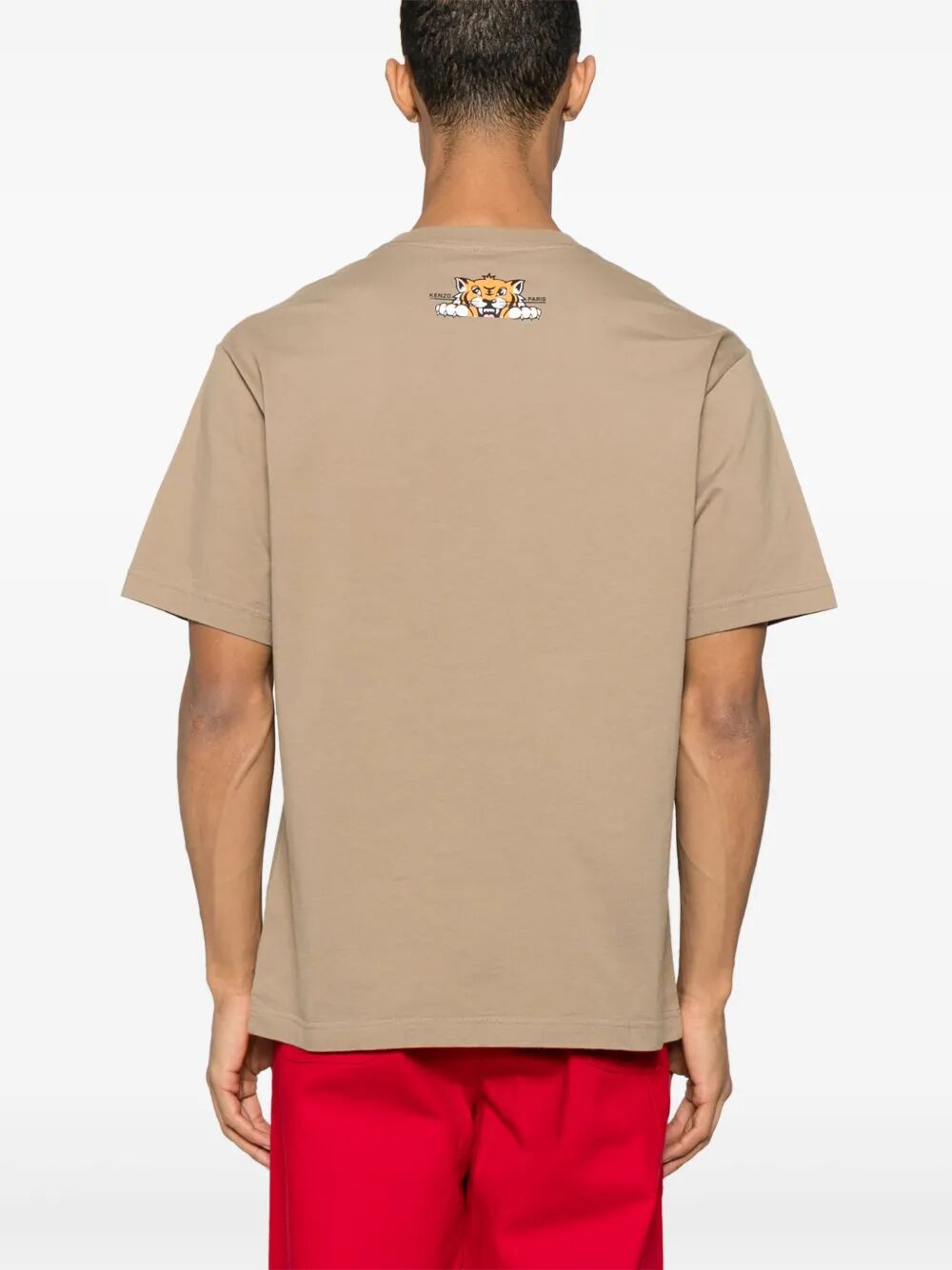 HAPPY TIGER PRINTED T-SHIRT