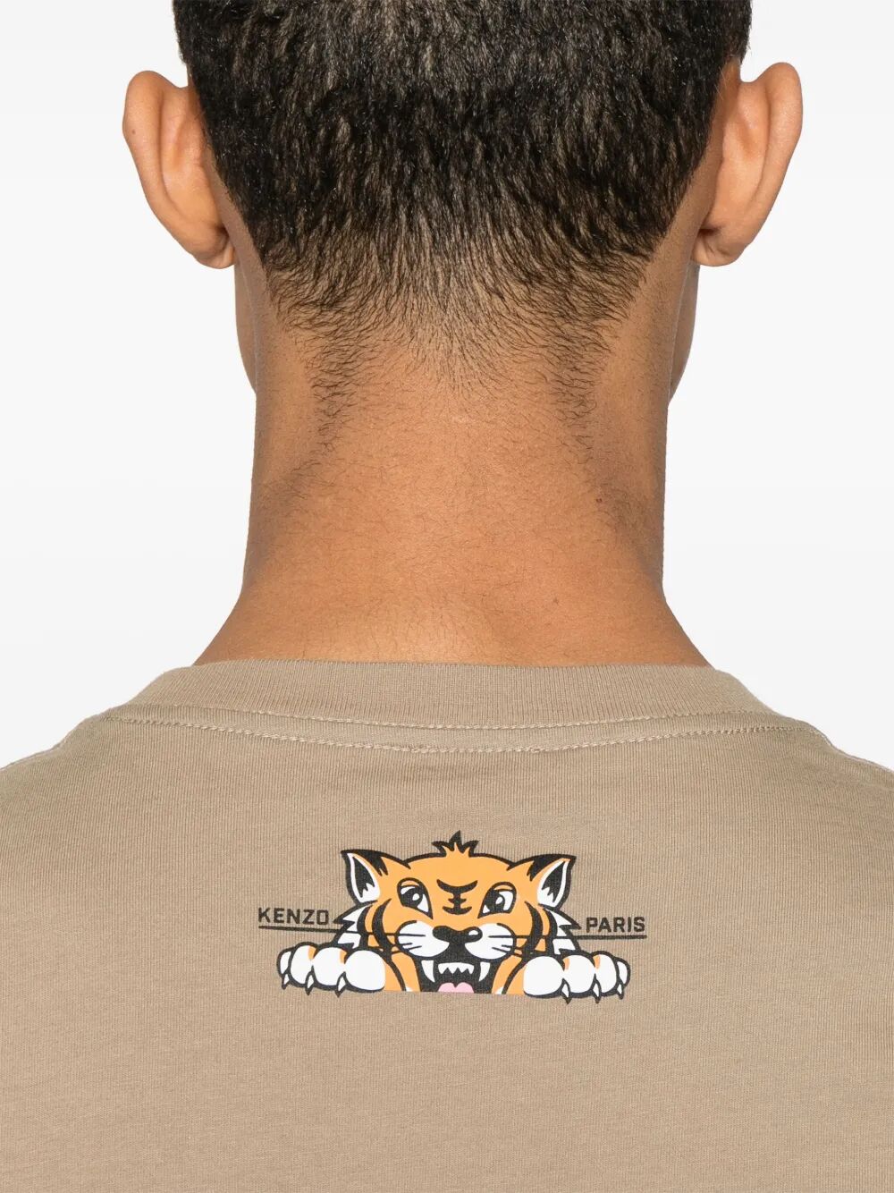HAPPY TIGER PRINTED T-SHIRT