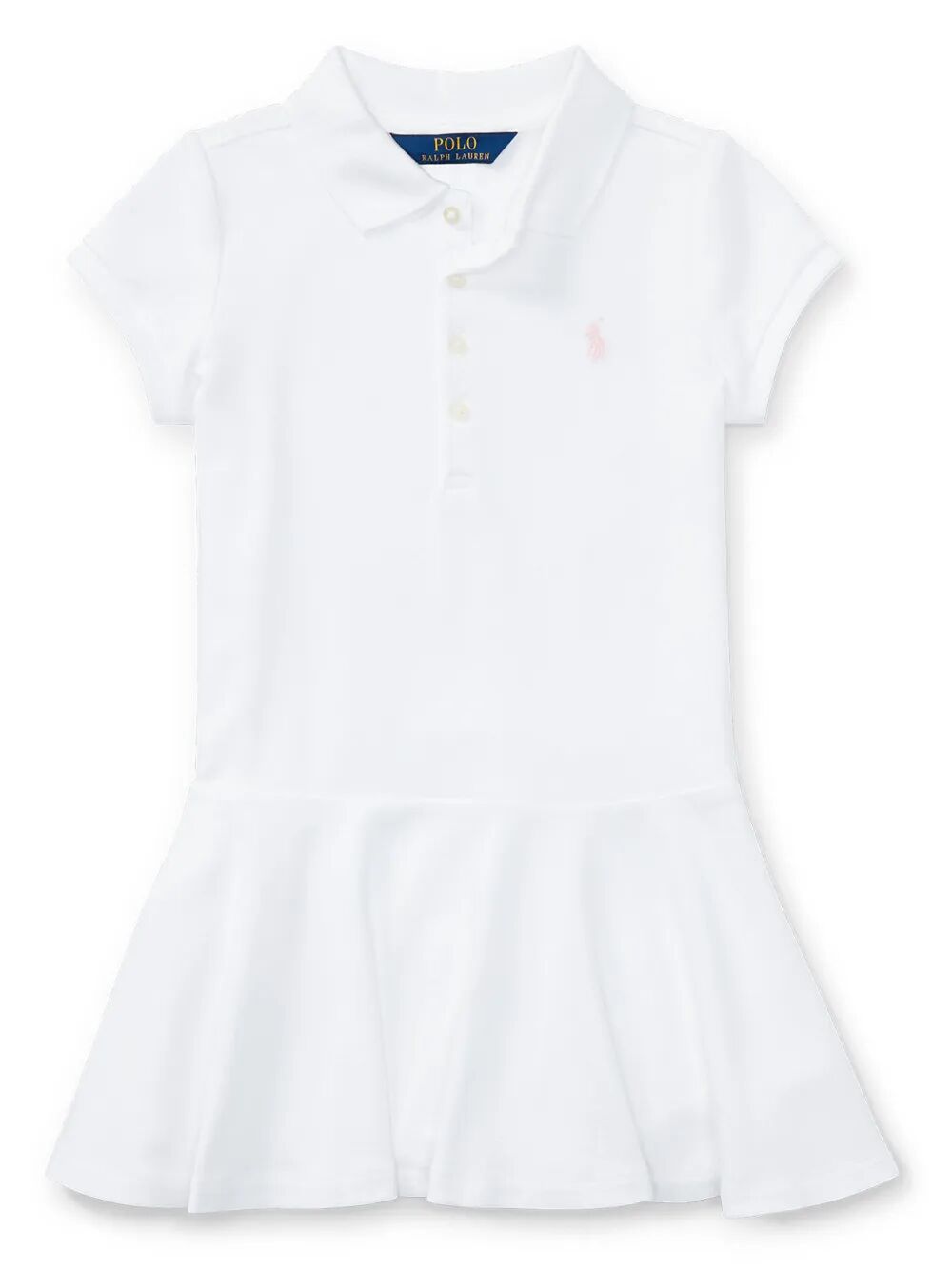 SHORT-SLEEVE POLO DRESS