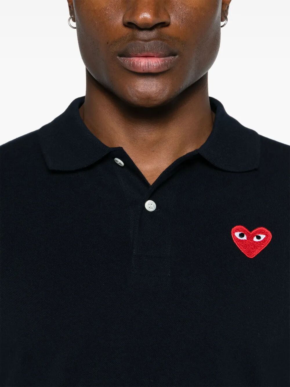 RED HEART COTTON POLO