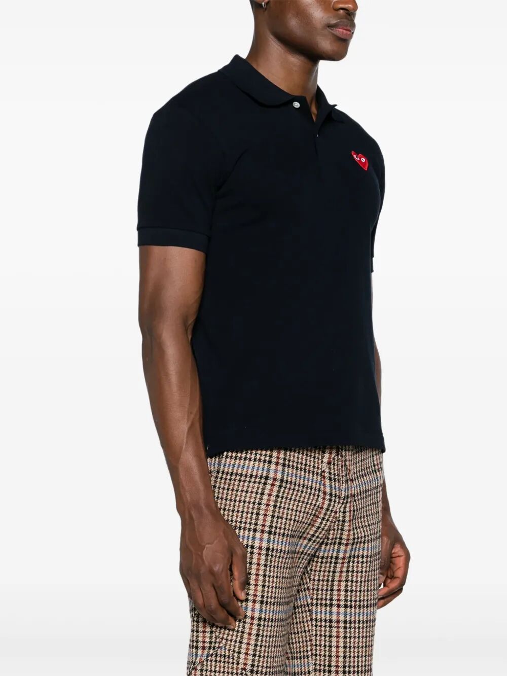RED HEART COTTON POLO