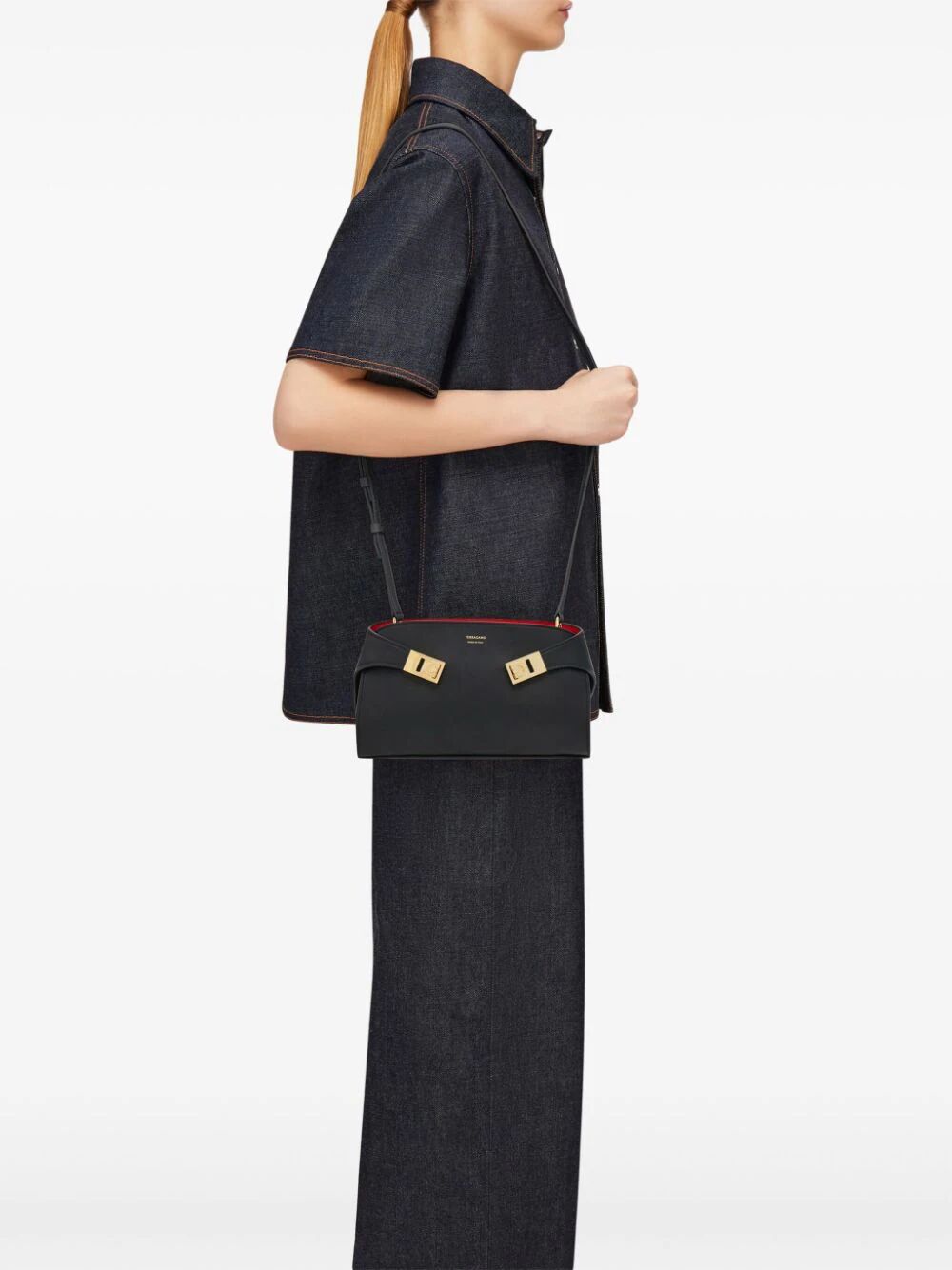 BORSA CROSSBODY HUG MINI BICOLOR
