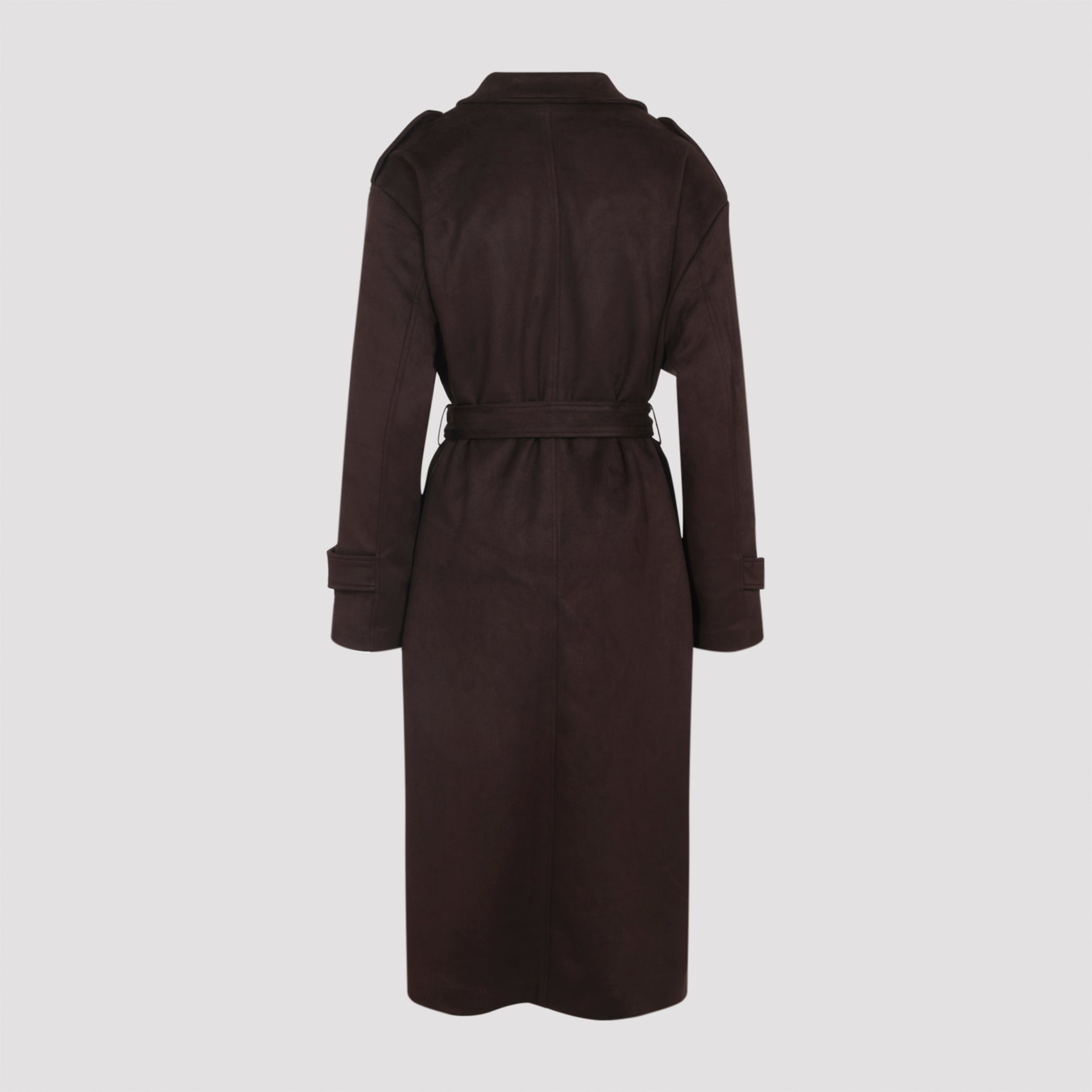Pembroke Faux Suede Trench