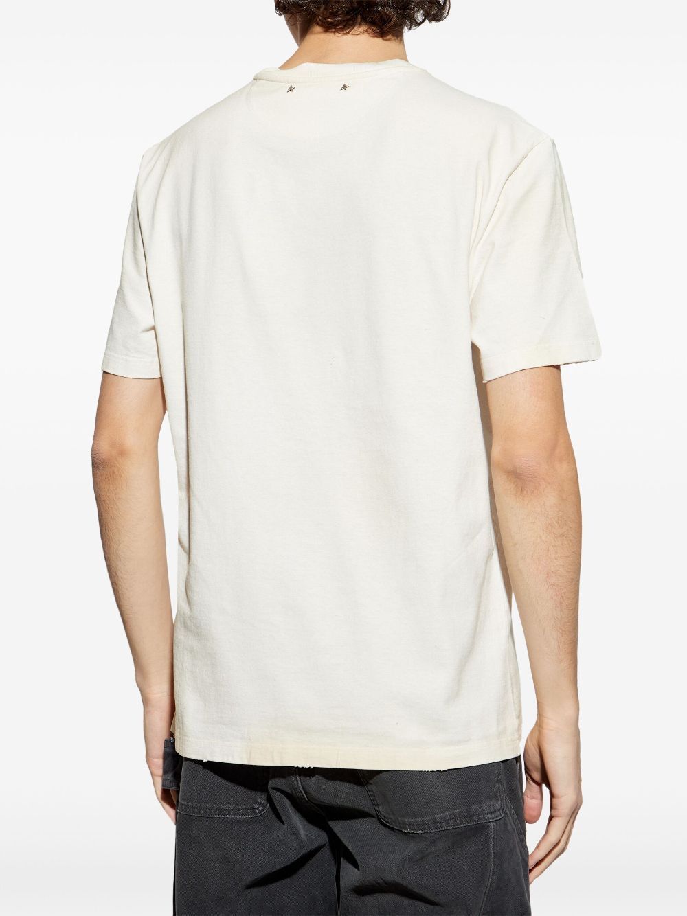 SLOGAN-PRINT T-SHIRT