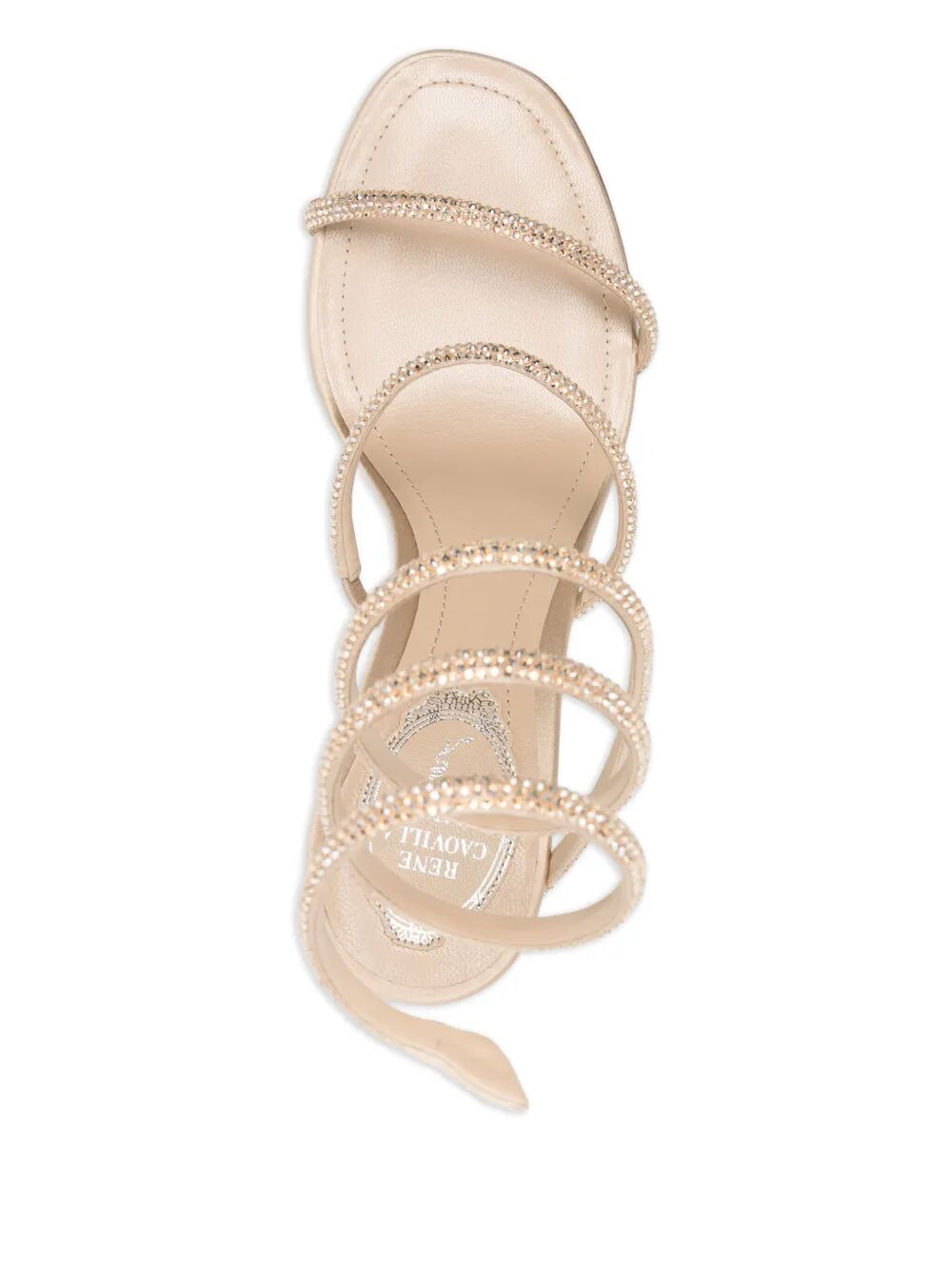 CLEO CRYSTAL SANDALS 80