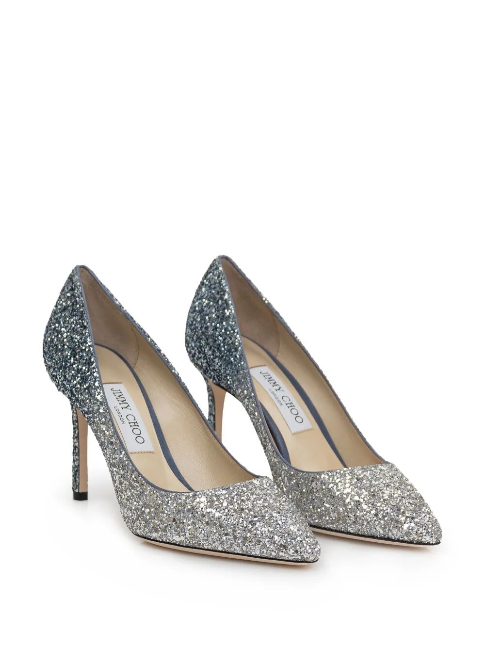 ROMY GLITTER DEGRADÉ PUMPS 85