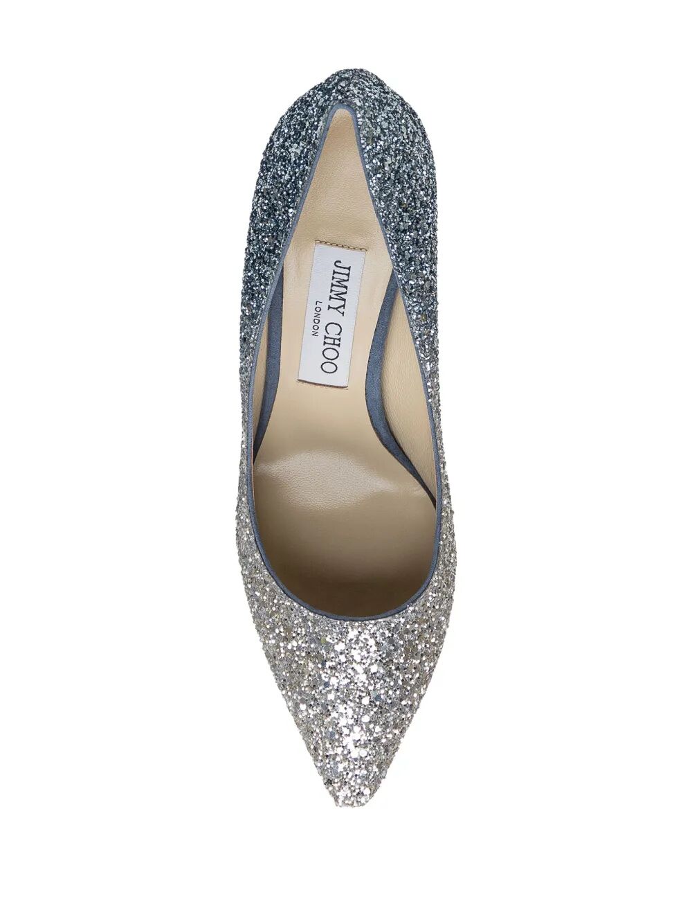 ROMY GLITTER DEGRADÉ PUMPS 85