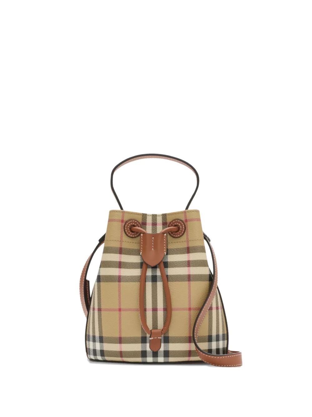 DRAWSTRING MINI BUCKET BAG