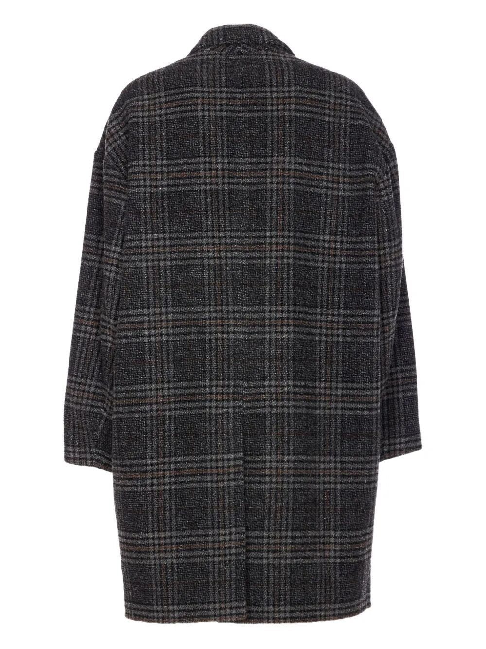 LIMIZA CHECKERED WOOL COAT