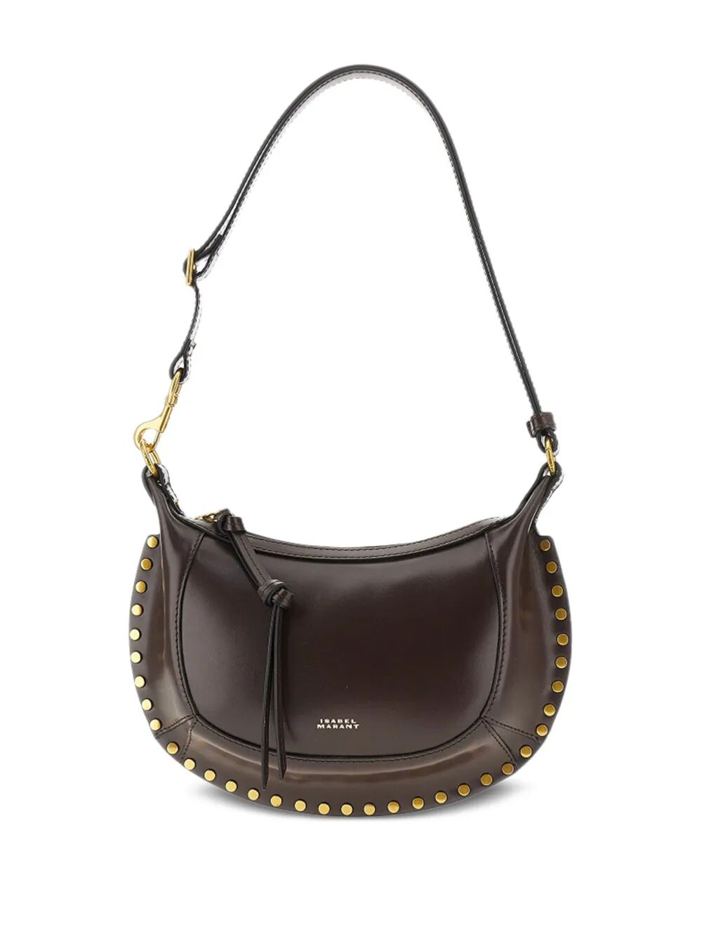 OSKAN MOON STUDDED SHOULDER BAG