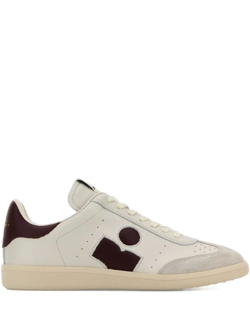 BRYCE LEATHER SNEAKERS WITH SUEDE INSERTS