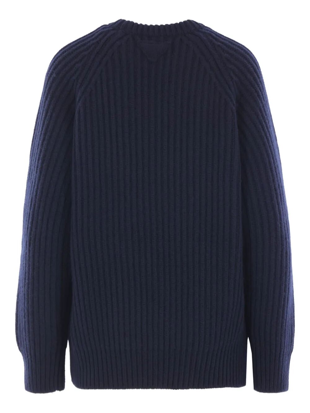 RIBBED-KNIT SAFETY-PIN SWEATER