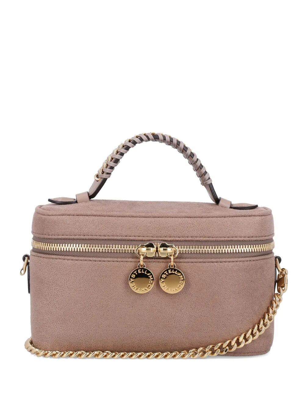 GOLD CHAIN FALABELLA COSMETIC CASE