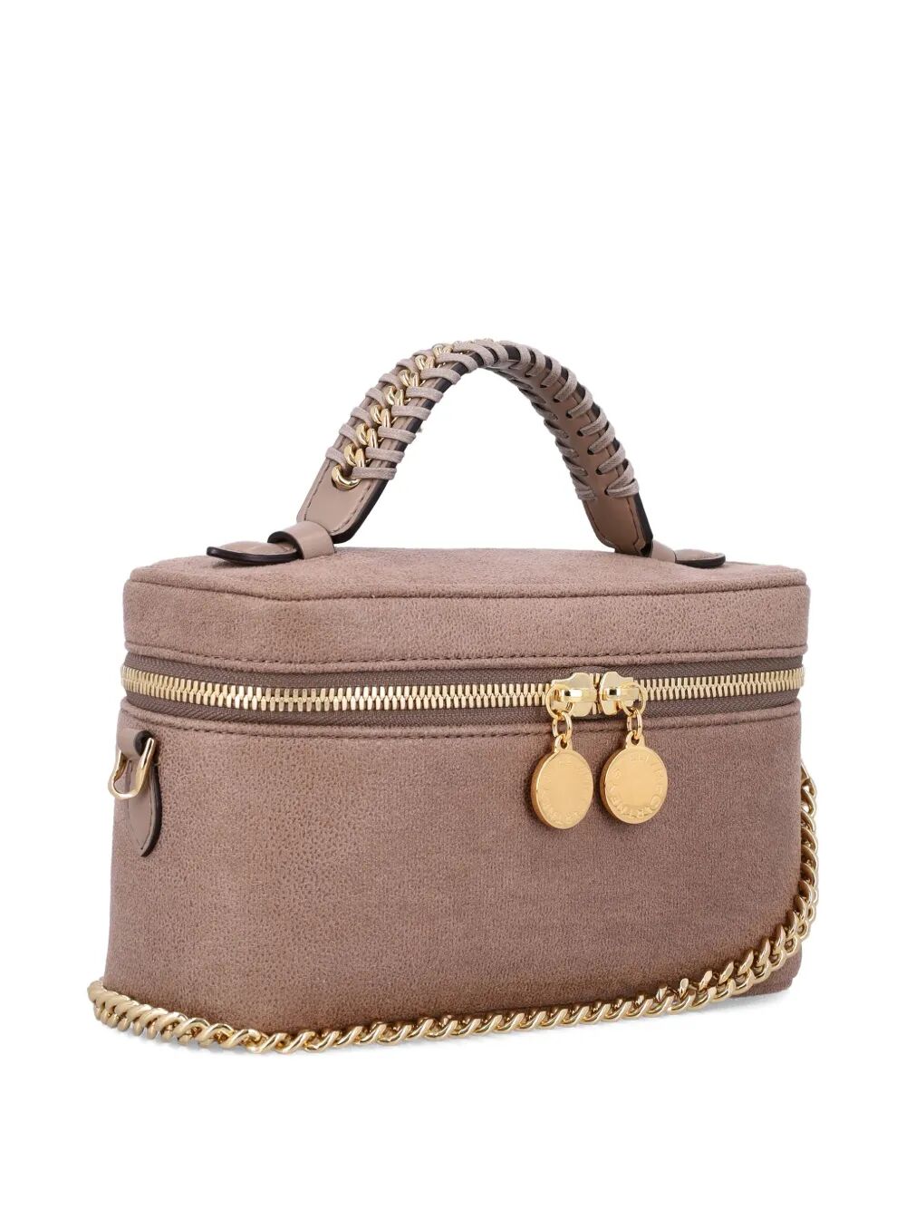 GOLD CHAIN FALABELLA COSMETIC CASE