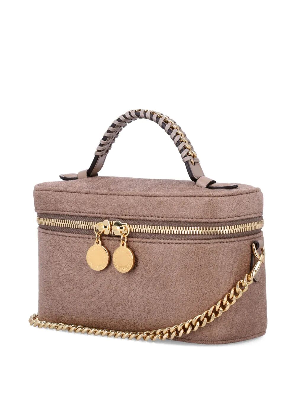 GOLD CHAIN FALABELLA COSMETIC CASE