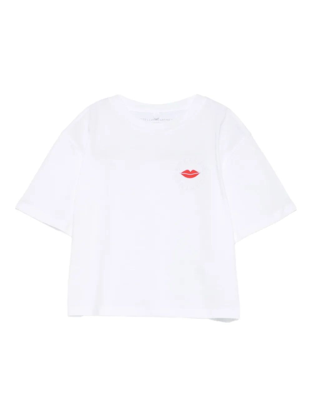 LIP-PRINT COTTON T-SHIRT