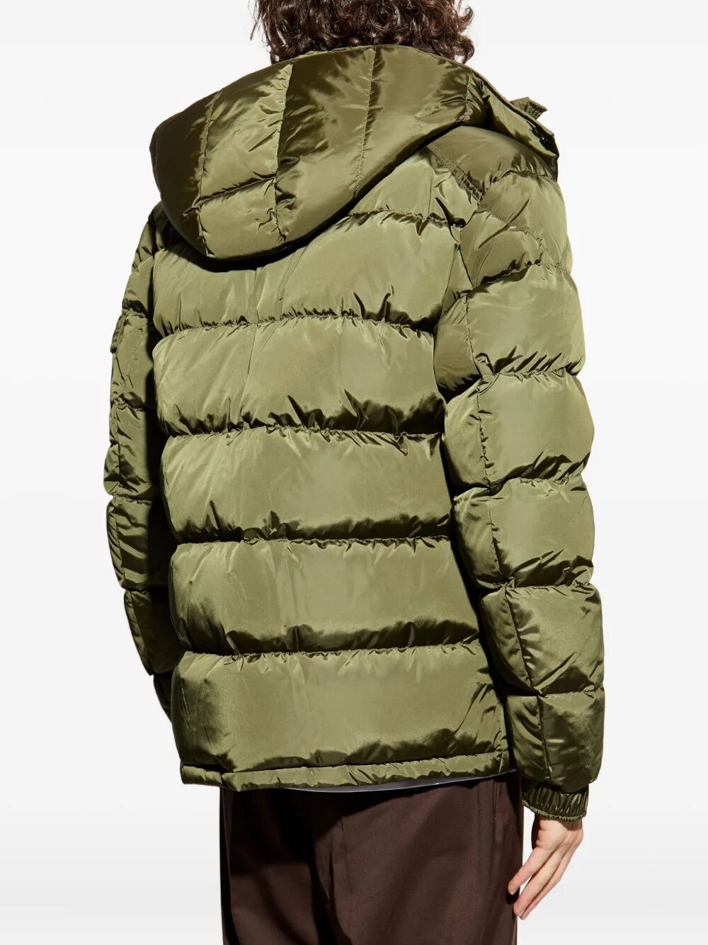MAYA HOODED SHORT DOWN JACKET