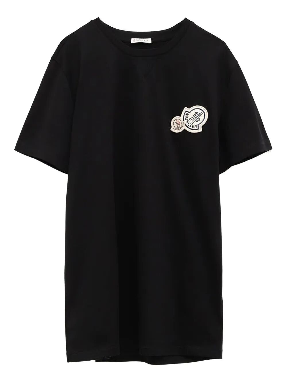 DOUBLE LOGO PATCH COTTON T-SHIRT
