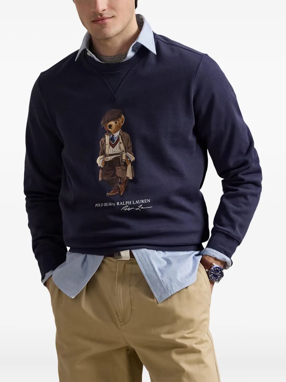 TEDDY BEAR CREWNECK SWEATSHIRT
