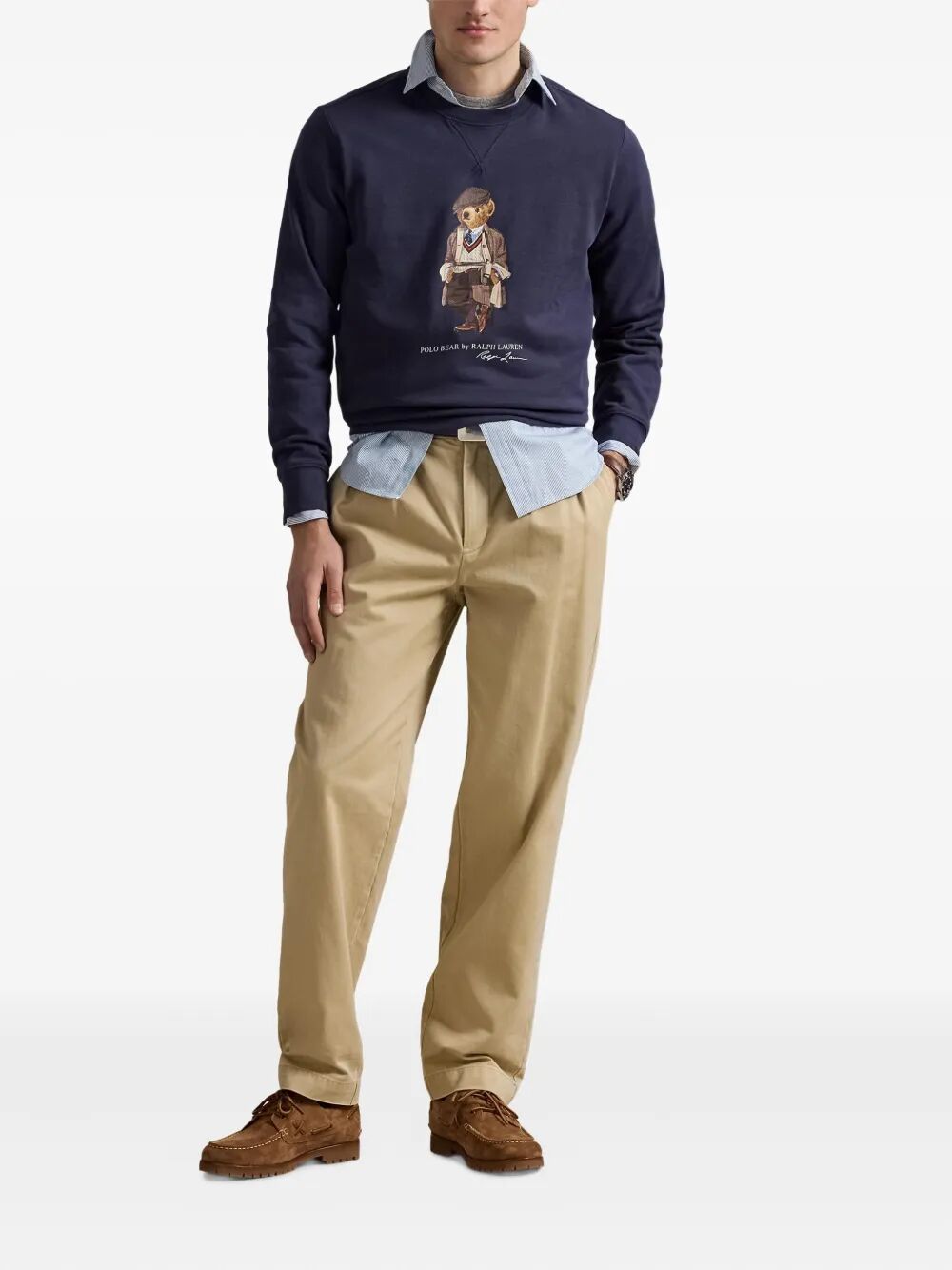 TEDDY BEAR CREWNECK SWEATSHIRT
