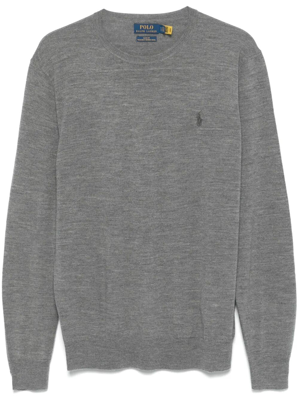 LIGHTWEIGHT WOOL CREW-NECK PULLOVER