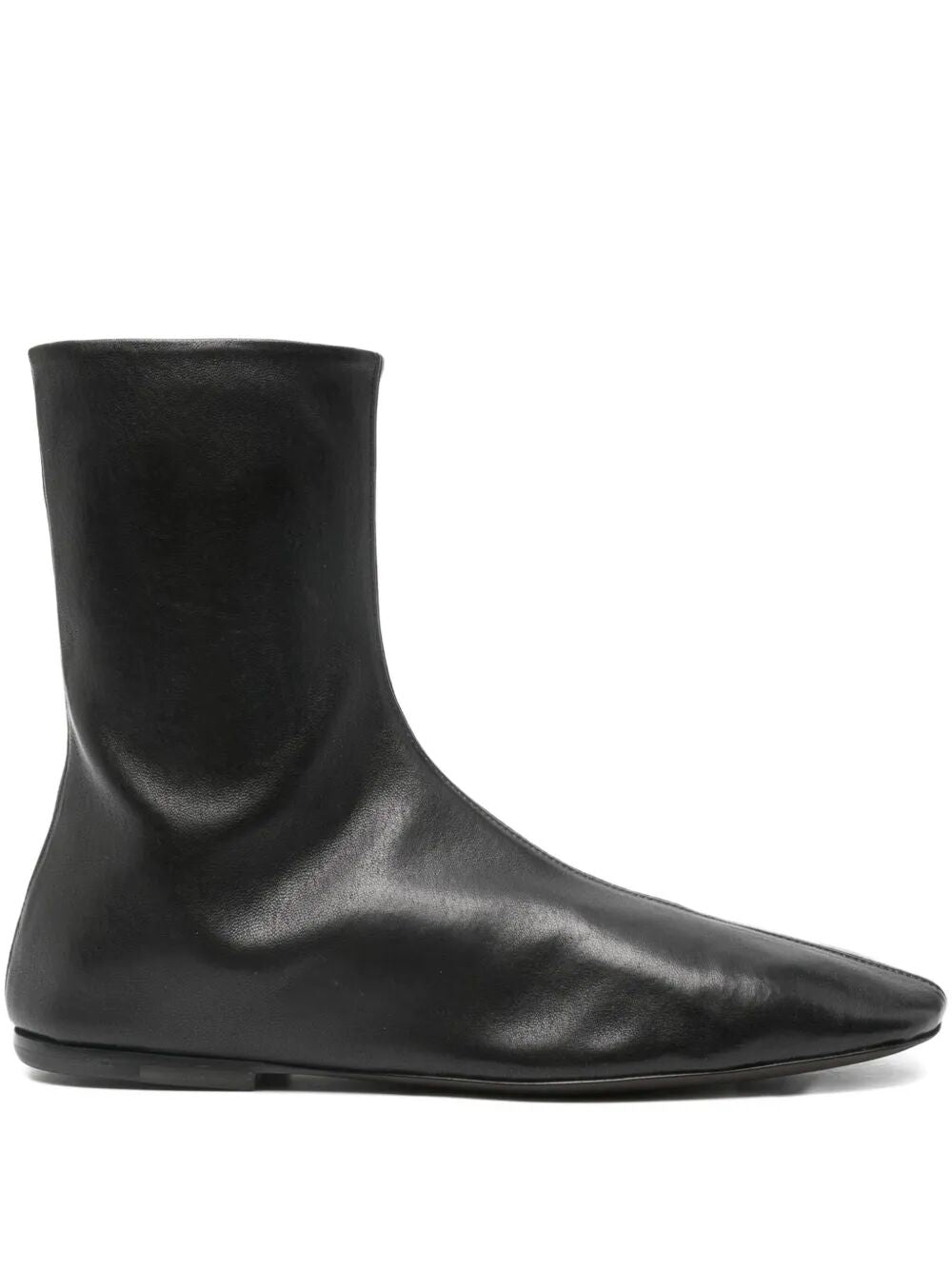 LEATHER SOCK BOOTIES