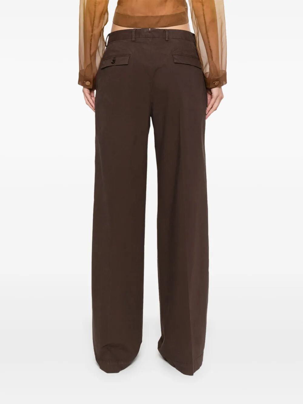 MID-WEIGHT COTTON STRAIGHT-LEG JONAP TROUSERS